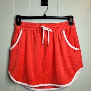 No Boundries Orange Athletic Shorts with Drawstring